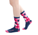 Good Karma Argyle Women's Socks