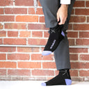 Be Fearless Black Men's Socks