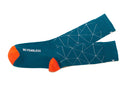 Be Fearless Teal Men's Socks