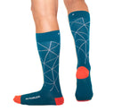 Be Fearless Teal Men's Socks
