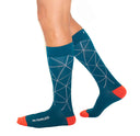 Be Fearless Teal Men's Socks